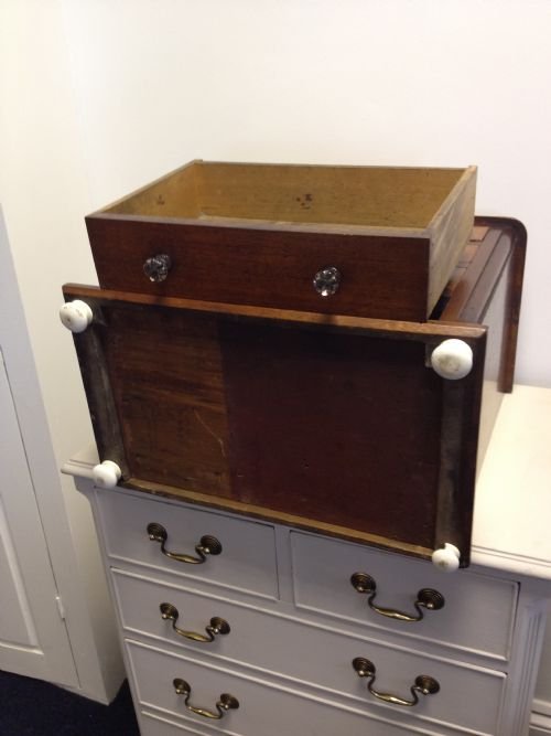 VICTORIAN MAHOGANY APPRENTICE/COLLECTORS CHEST View IV