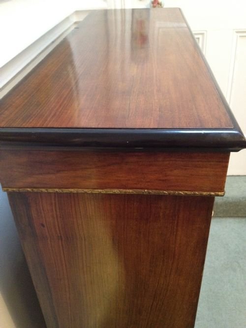 VICTORIAN WALNUT TWO DOOR PIER CABINET/BOOKCASE View III
