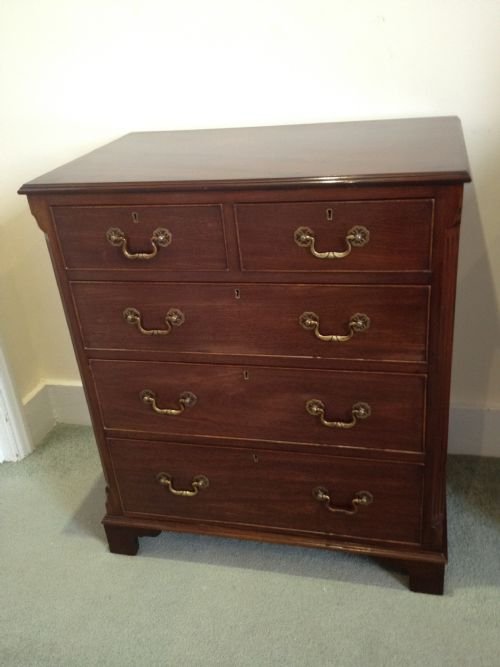 Quality Mahogany Small Georgian Style Chest