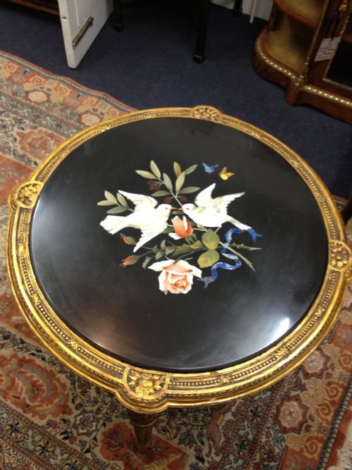 Derbyshire Slate Top Specimen Centre Table