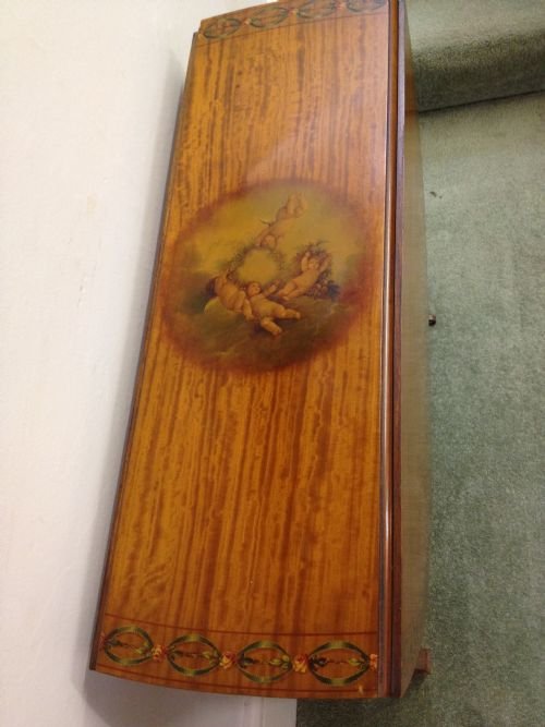 STUNNING PAINTED SATINWOOD SUTHERLAND TABLE View III