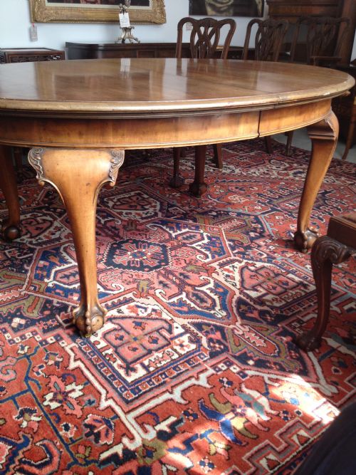 fig 2. SUPER HEAVY QUALITY MAHOGANY EXTENDING TABLE