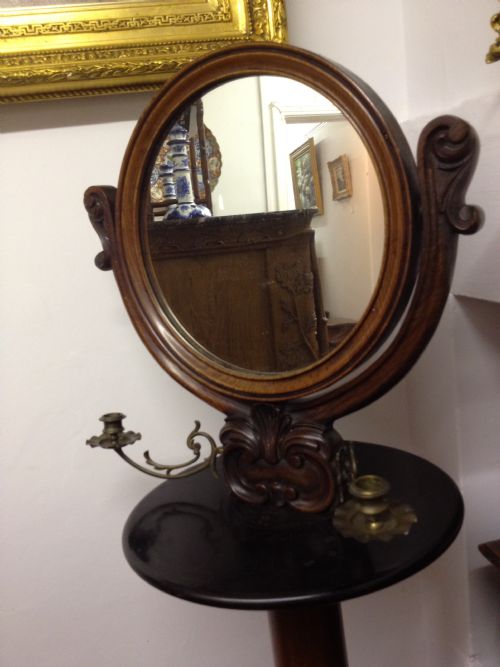 fig 1. SUPER QUALITY MAHOGANY SHAVING STAND