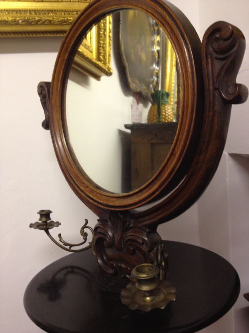 SUPER QUALITY MAHOGANY SHAVING STAND View V