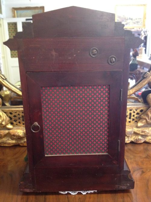 LARGE EDWARDIAN BRACKET CLOCK WITH ORIGINAL BRACKET View III