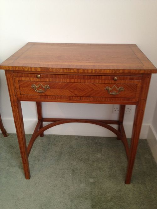 Georgian Style Satinwood Desk or Side Table