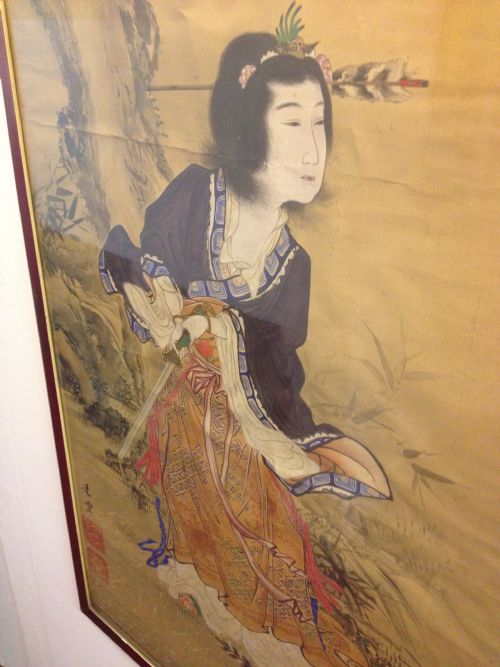 JAPANESE ORIENTAL PAINTING ON SILK View V