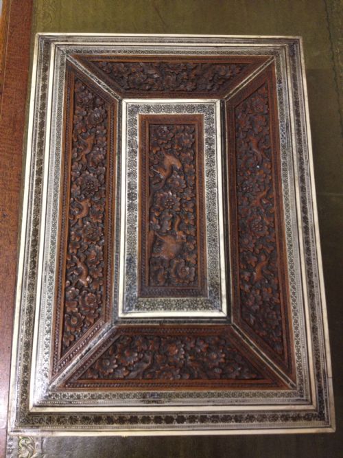 19th C Anglo Indian Vizagapatam Sewing Box