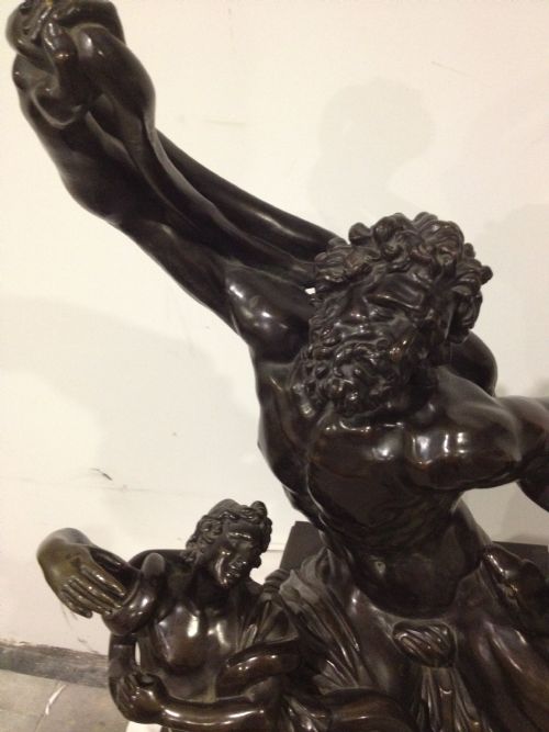 fig 2. MAGNIFICENT LARGE 19TH CENTURY ITALIAN BRONZE