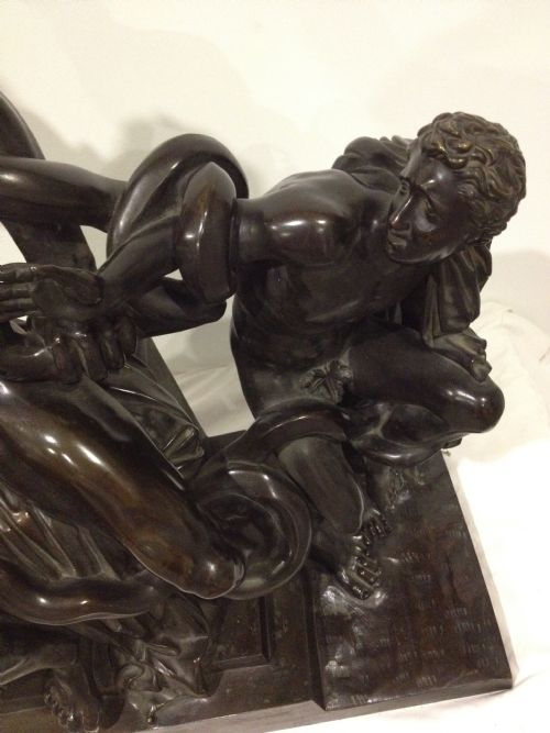 MAGNIFICENT LARGE 19TH CENTURY ITALIAN BRONZE View IV