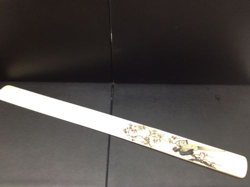 Large Japanese Ivory Shibayama Page Turner/letter Opener Meiji Period 1868-1912