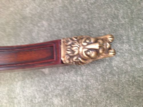 REGENCY MAHOGANY CHEVAL MIRROR View V