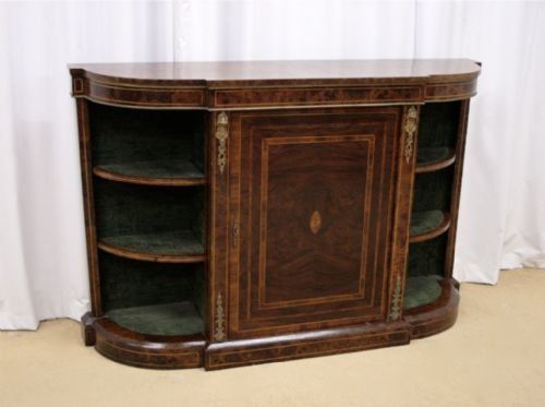 1/2 Price !!! Lovely Victorian Inlaid Credenza