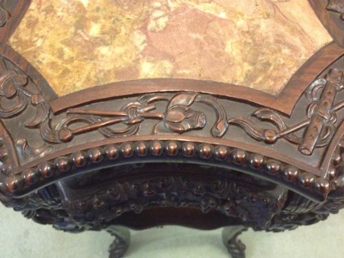 SUPERB QUALITY CHINESE HARDWOOD PADOUK STAND View V