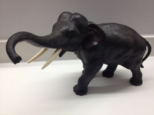 Superb Large Japanese Bronze Elephant Meiji