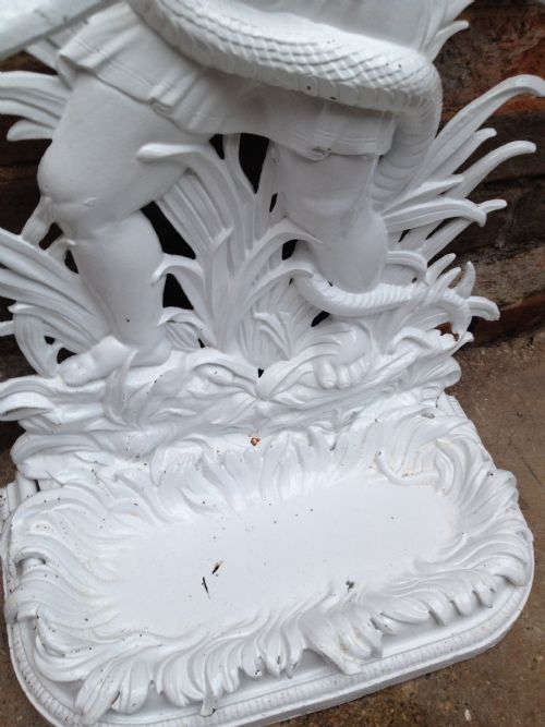 fig 1. UNUSUAL VICTORIAN CAST IRON STICK STAND