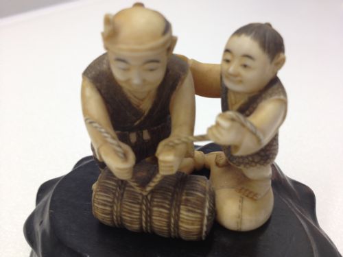 SELECTION OF JAPANESE IVORY NETSUKE View X