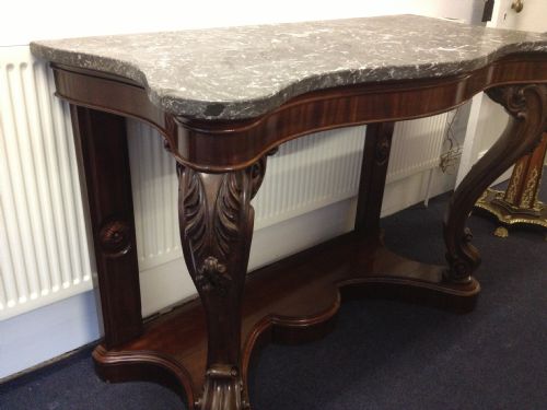 Super Quality Victorian Mahogany Consul Table