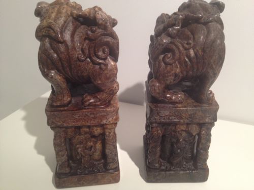 LARGE PAIR OF 19TH CENTURY CHINESE STONE SEALS View VI