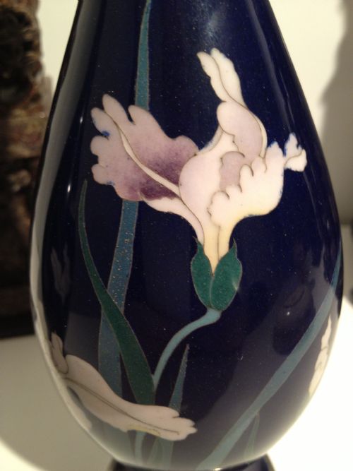FANTASTIC JAPANESE CLOISONNE VASES HIROSUKE GONDA 1865-1937 View XV