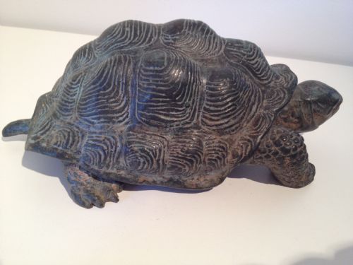 LOVELY JAPANESE BRONZE TORTOISE MEIJI PERIOD 1868-1912 View III