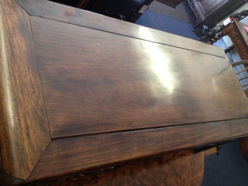LARGE 19TH CENTURY CHINESE HARDWOOD OPIUM TABLE View XII