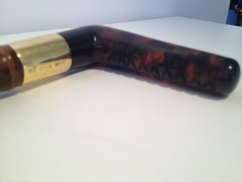 18ct Gold and Tortoiseshell Walking Cane Brigg London