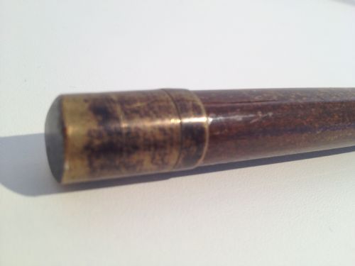 18ct GOLD AND TORTOISESHELL WALKING CANE BRIGG LONDON View VI