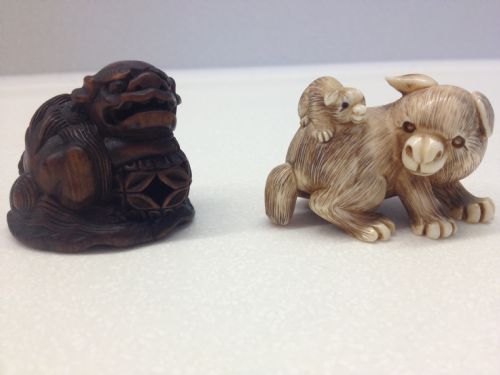 19th Century Japanese Boxwood Netsuke