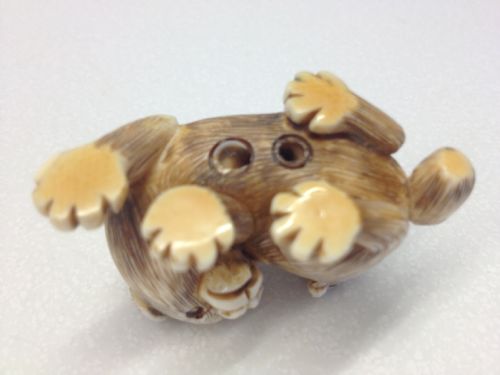 19TH CENTURY JAPANESE BOXWOOD NETSUKE  View XIII