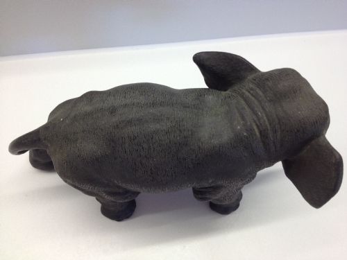 SUPERB 19TH CENTURY JAPANESE BRONZE ELEPHANT SIGNED View IV