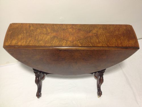 fig 2. NOW HALF PRICE !! SUPER QUALITY VICTORIAN WALNUT SUTHERLAND TABLE