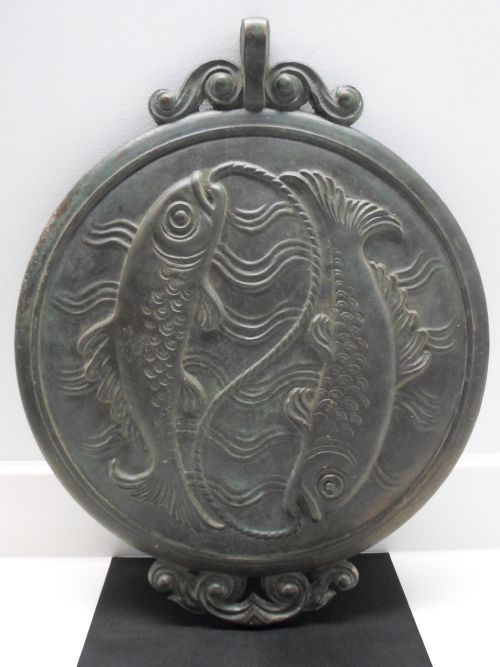 Heavy Bronze Arts & Crafts / Art Nouveau Wall Plaque