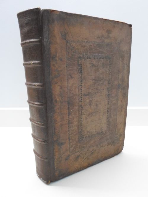 fig 1. A LARGE ANTIQUE BOOK