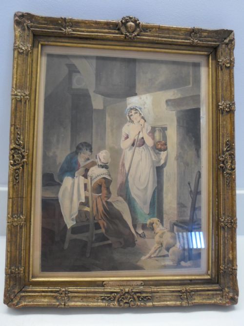 18th Century Watercolour Francis Wheatley Ra (1747-1801)