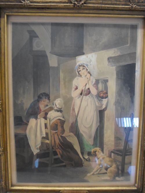 fig 1. 18TH CENTURY WATERCOLOUR FRANCIS WHEATLEY RA (1747-1801)