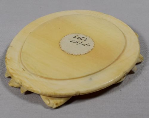 AMUSING GOOD QUALITY JAPANESE IVORY FISH BOX - ADDITIONAL PHOTO 10