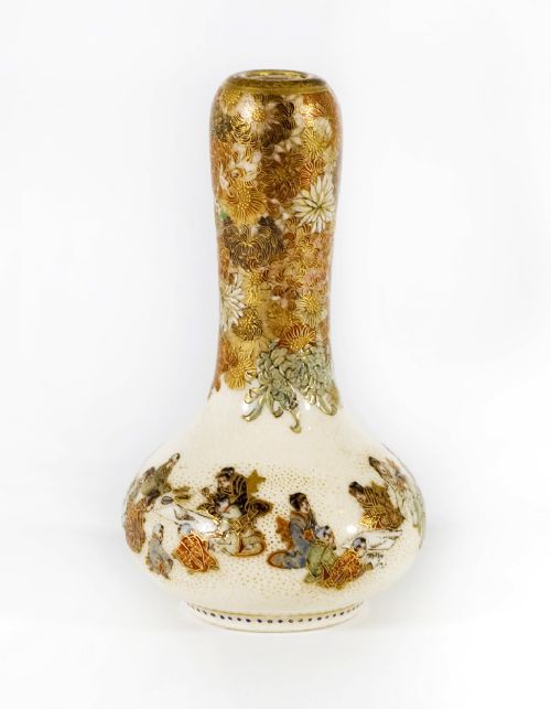 FINE QUALITY YABU MEIZAN JAPANESE SATSUMA VASE - ADDITIONAL PHOTO 7