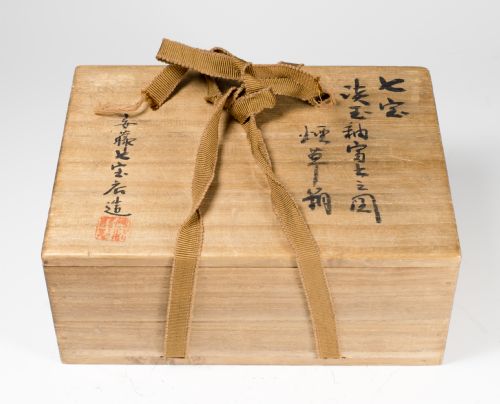 JAPANESE CLOISONNE LIDDED BOX BY THE ANDO COMPANY - ADDITIONAL PHOTO 6