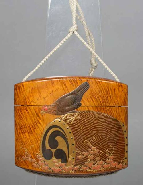 a lovely japanese edo period inro by kanshosai toyo - CATEGORY: ANTIQUE MISCELLANEOUS - DATED 1850