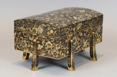 JAPANESE KOMAI STYLE KARABITSU LIDDED BOX - ADDITIONAL PHOTO 3