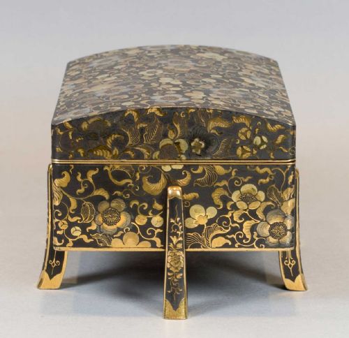 JAPANESE KOMAI STYLE KARABITSU LIDDED BOX - ADDITIONAL PHOTO 4