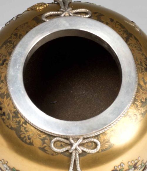 OUTSTANDING JAPANESE GOLD LACQUER SHIBAYAMA KORO - ADDITIONAL PHOTO 12