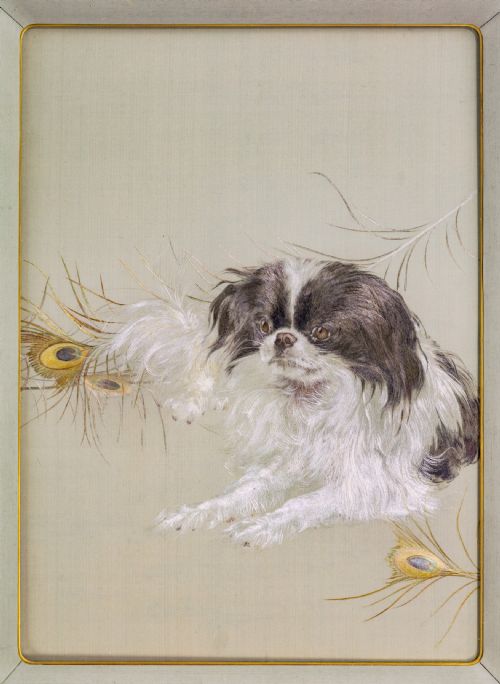 JAPANESE SILK CHIN DOG BY IIDA TAKASHIMAYA COMPANY - ADDITIONAL PHOTO 3