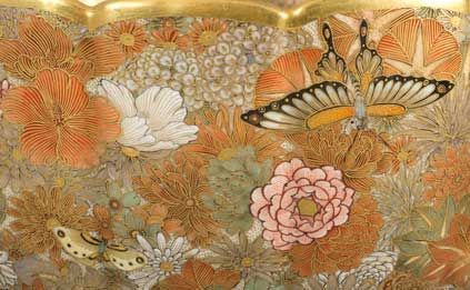 LARGE JAPANESE KINKOZAN SATSUMA BOWL COMMISSIONED BY THE IKEDA GOMEI COMPANY - ADDITIONAL PHOTO 6