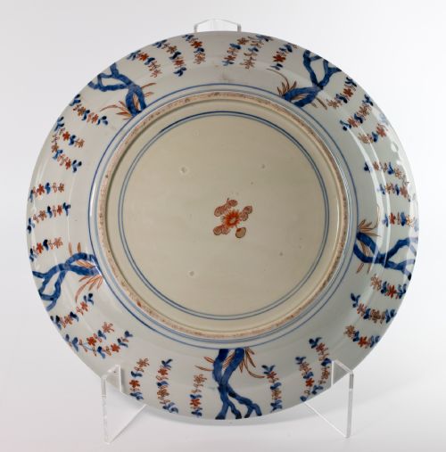 LARGE 18TH CENTURY JAPANESE ARITA IMARI CHARGER - ADDITIONAL PHOTO 3