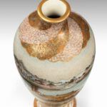 EXCEPTIONAL JAPANESE SATSUMA VASE YABU MEIZAN - ADDITIONAL PHOTO 8