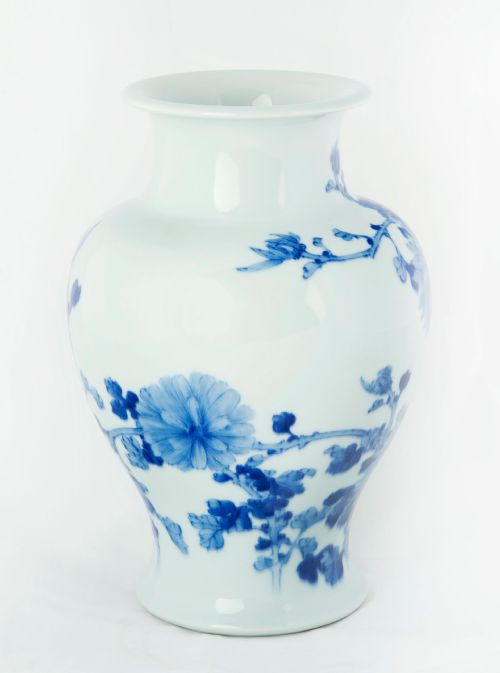 JAPANESE CERAMIC VASE BY MAKUZU KOZAN - ADDITIONAL PHOTO 1