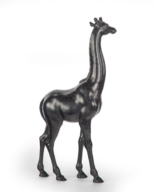 RARE JAPANESE BRONZE GIRAFFE OKIMONO BY SEIYA - ADDITIONAL PHOTO 2