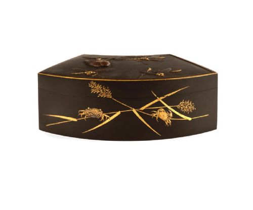 JAPANESE IRON LIDDED BOX KAJIMA IKKOKU II - ADDITIONAL PHOTO 4